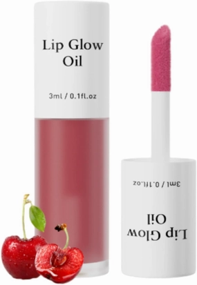 Korean Lip Oil The Color Lasts All Day, Korean Vegan Lip Oil, Hydrating Lip Glow Oil, Tinted Moisturizing Glow Reviver Lip Oil, Korean Lip Tint, Revitalizing for Dry Lips