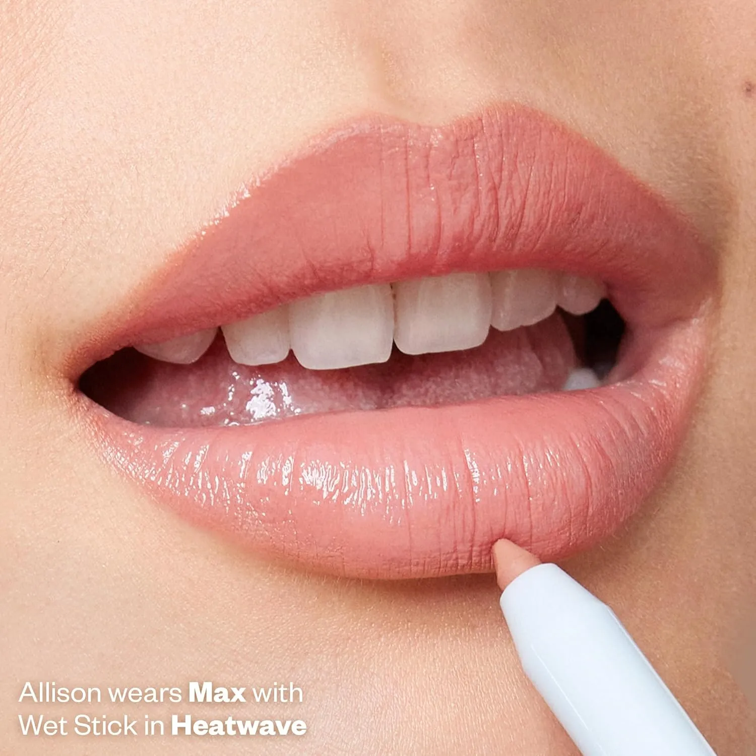 Kosas Hotliner Retractable Lip Liner Pencil with Built-In Brush & Sharpener - Easy Contouring, Hydrating, Long-Lasting - Pigmented Creamy Texture for Plumping Lips - Hyaluronic Acid & Konjac - Max