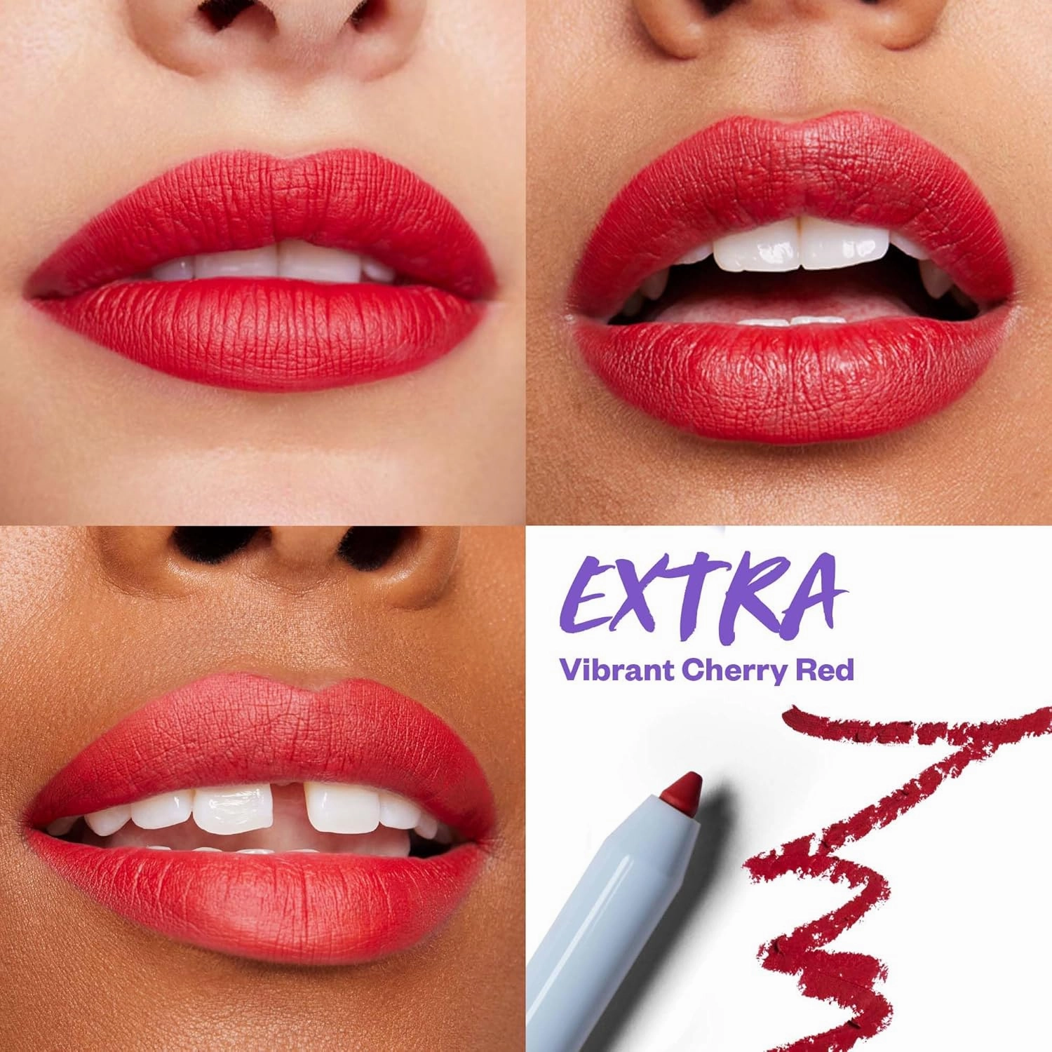 Kosas Hotliner Retractable Lip Liner Pencil with Built-In Brush & Sharpener - Easy Contouring, Hydrating, Long-Lasting - Pigmented Creamy Texture for Plumping Lips - Hyaluronic Acid & Konjac - Extra