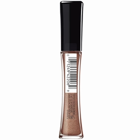 L'Oreal Paris Infallible Pro Gloss Plump Lip Gloss with Hyaluronic Acid, Long Lasting Plumping Shine, Lips Look Instantly Fuller and More Plump, Sunlit Shimmer, 0.21 fl. oz. (Pack of 2)