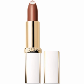 L’Oréal Paris Age Perfect Luminous Hydrating Lipstick   Nourishing Serum, Brilliant Brown, 0.13 oz.