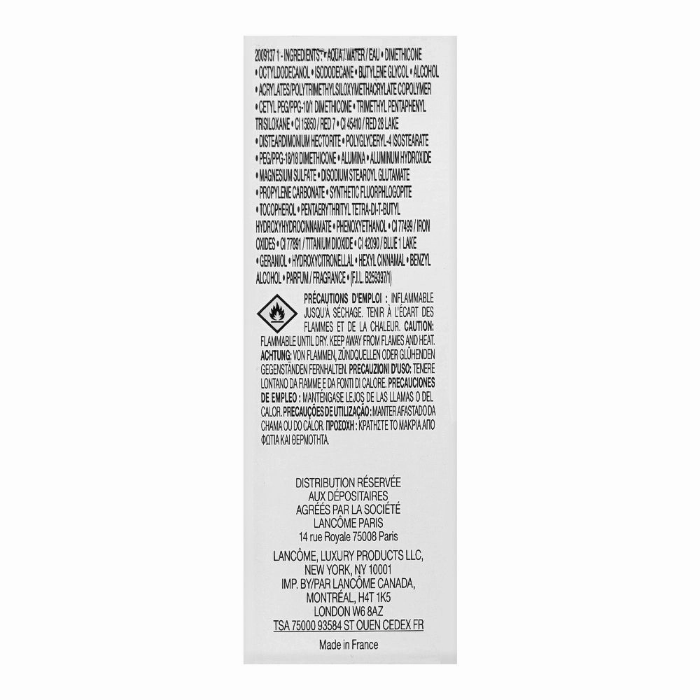 Lancome L'Absolu Rouge Drama Ink Semi-matte Liquid Lipstick, 6ml, 481 Nuit Pourpre