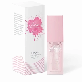 Laser Glow Lip Oil Hydrating & Lip Care Moisturizing and Softening Long Lasting Nourishing Non Sticky Lip Plumper 6ml/0.2oz. (Mint)