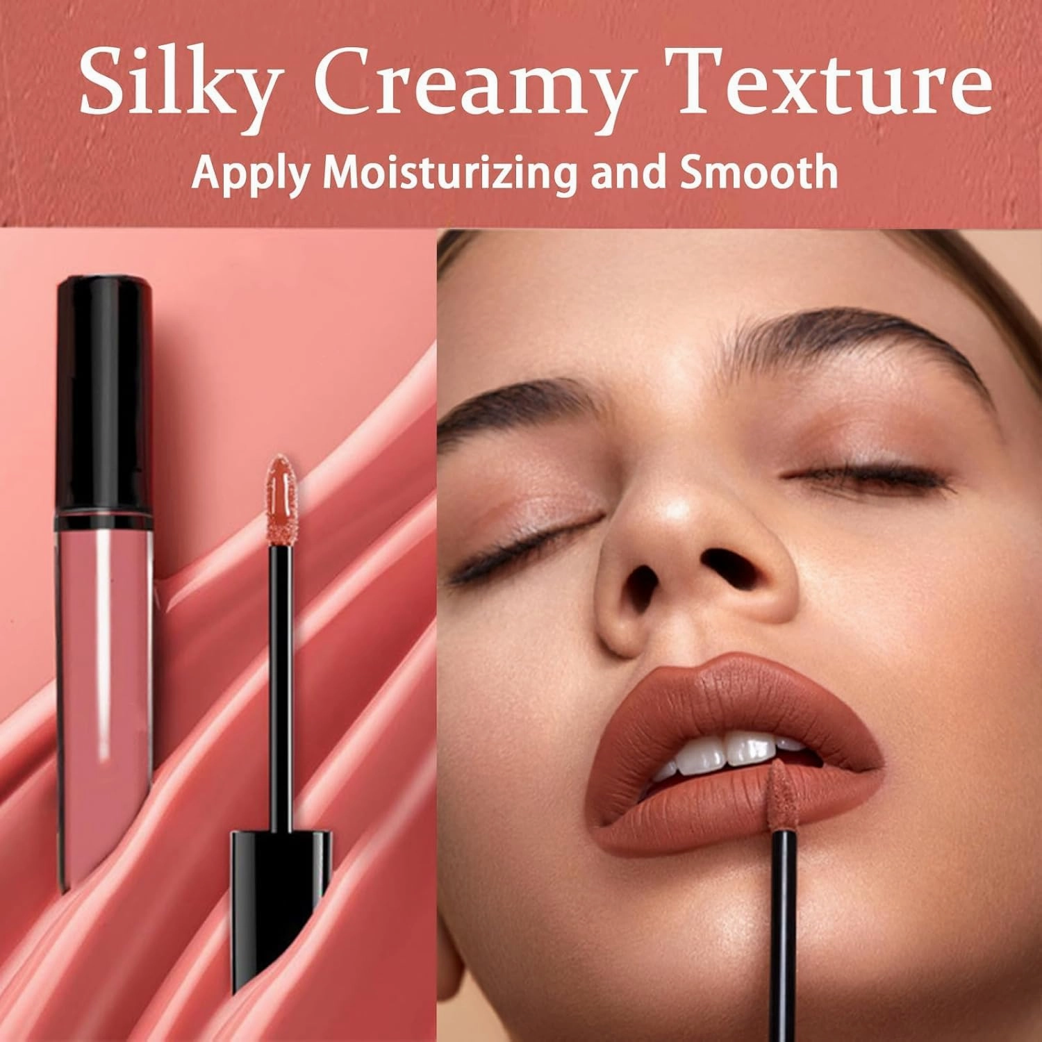 Lassi Lips Staining Lip Oil - Long-Lasting Moisturizing Tinted Lip Oil with Sheer Color, Non-Sticky Formula & High-Shine Finish (A4*2)