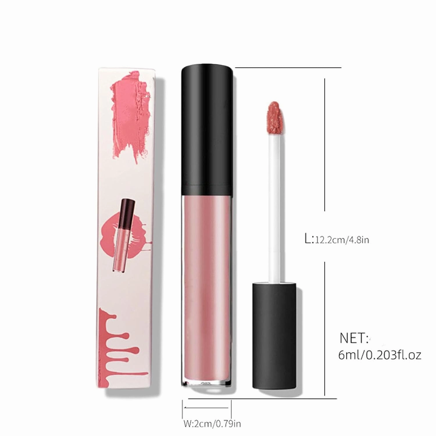 Lassi Lips Staining Lip Oil, Lassi Lips Staining Long-Lasting Moisturizing Lip Oil Sweet for Women, 12 Colors Cream Texture Lipstick Waterproof, Matte Liquid Lip Gloss Set (#2#5#8)