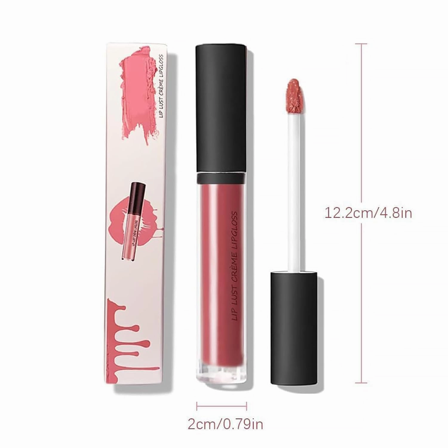 Lassi Lips Staining Lip Oil, Lassi Lips Staining Oil for Women,12 Colors Cream Texture Lipstick, Long-Lasting Moisturizing Tinted Lip Oil with Sheer Color