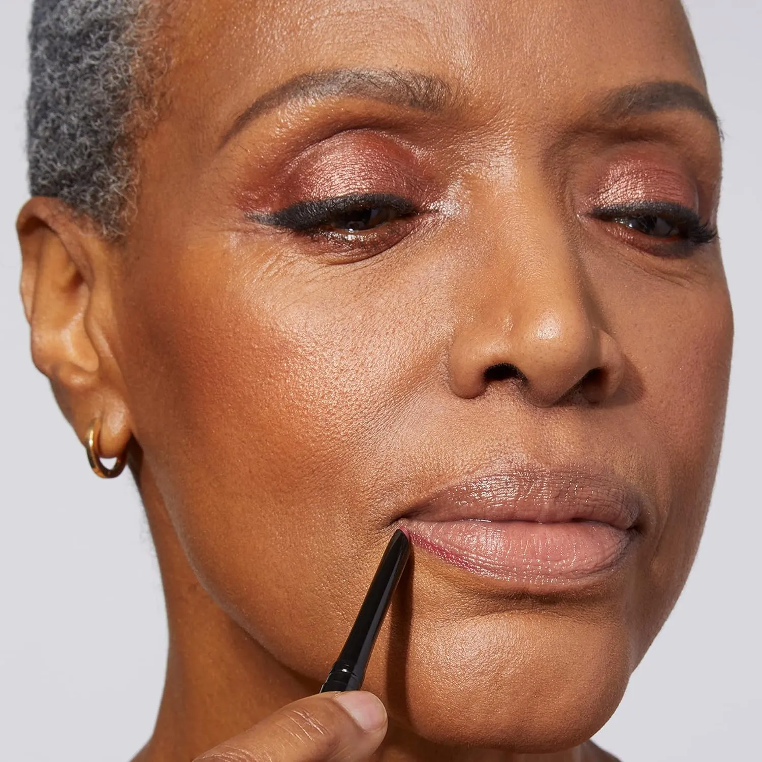 LAURA GELLER NEW YORK Modern Classic Lip Liner, Luxurious Creamy Long Lasting Lip Liner, Prevents Feathering and Fading, Major Mauve