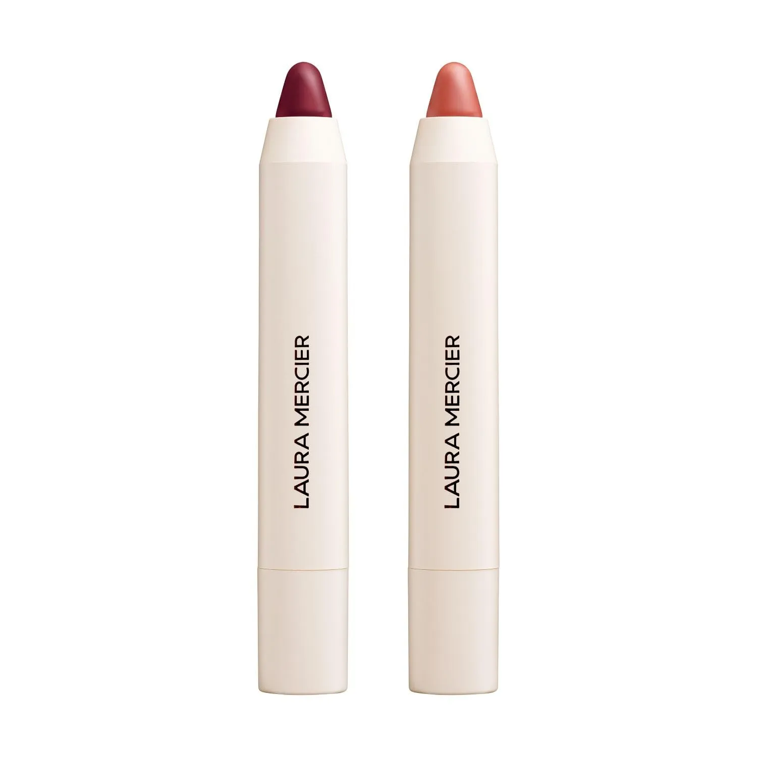 Laura Mercier Petal Soft Lipstick Crayon, 24HR Lip Softening Hydration, 12HR Sheer Matte Lip Color, Comfortable Weightless Wear, Diffused, Blurred Effect, Limited Edition Set