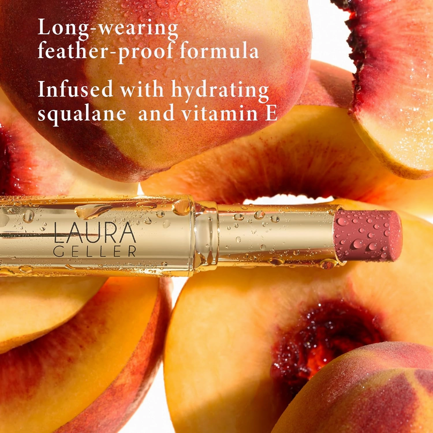 LAURA GELLER NEW YORK Jelly Balm Moisturizing Tinted Lip Balm Duo - In the Buff & Sheerly Amazing - Hydrating Vitamin E - Semi-Shine Finish