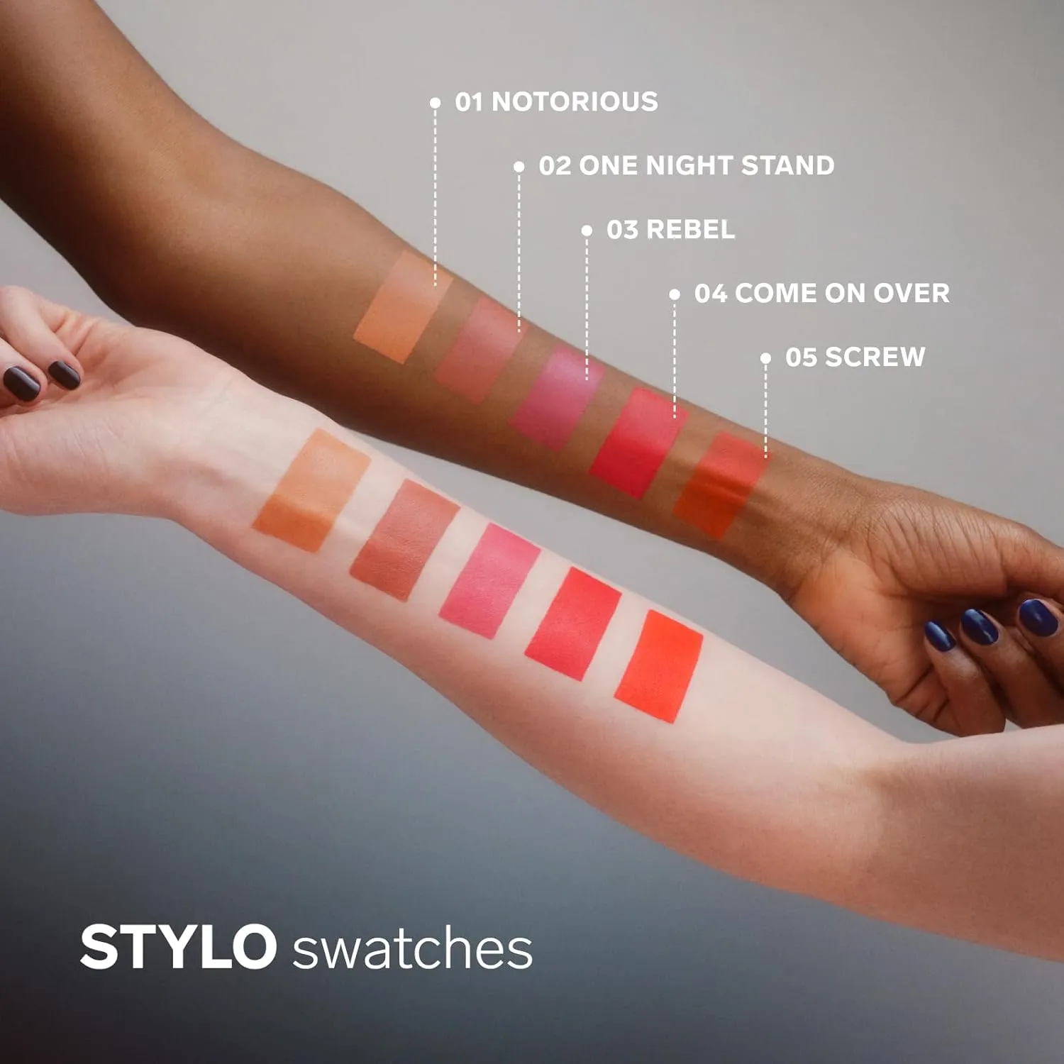 LELO MAKEUP - STYLO Lipstick - Creamy Matte Lipstick for Women, Long Lasting - 03 REBEL