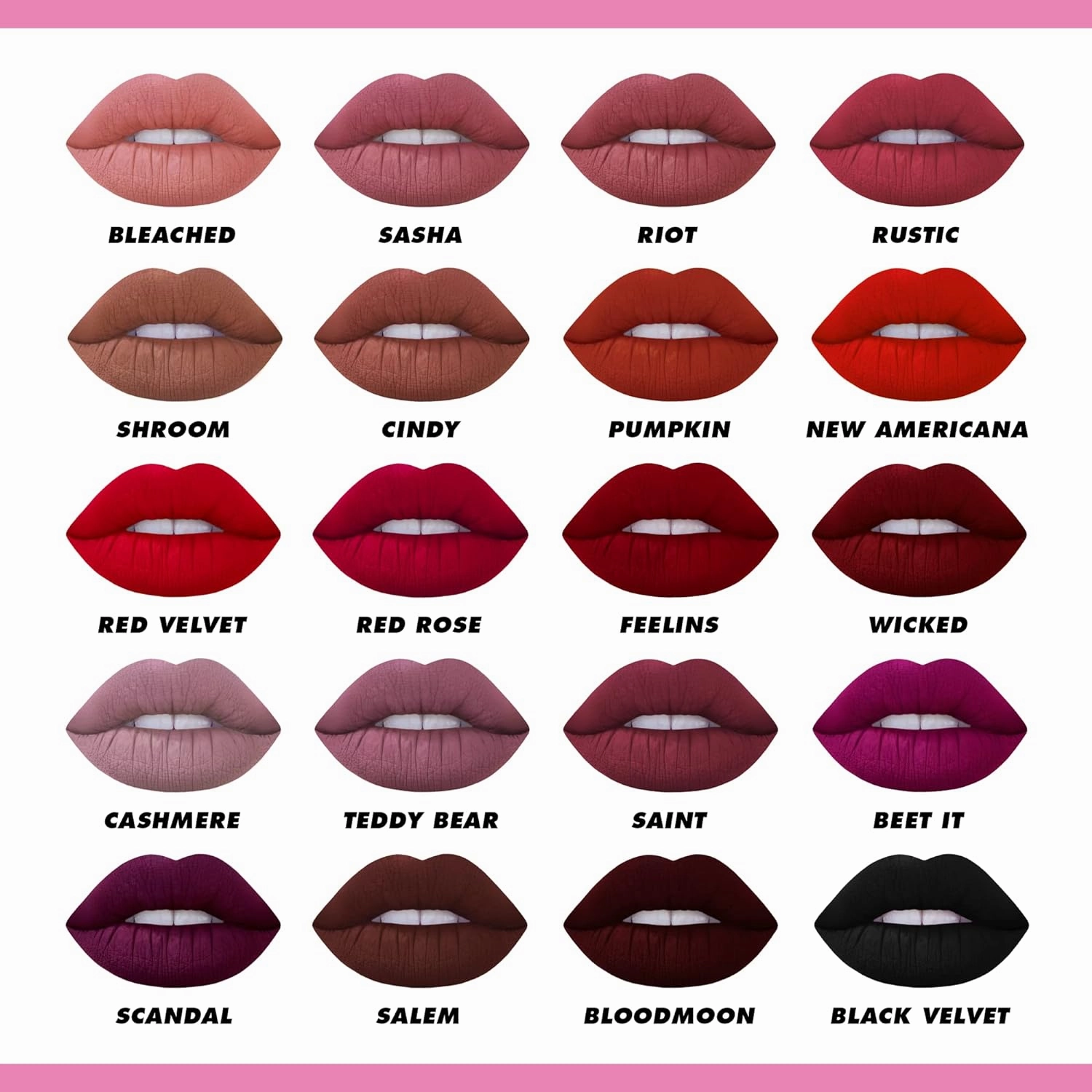 Lime Crime Velvetines Liquid Matte Lipstick, Shroom (90s Brown) - Bold, Long Lasting Shades & Lip Lining - Stellar Color & High Comfort for All-Day Wear - Talc-Free & Paraben-Free