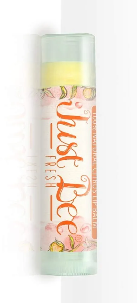 Lip Balm (Peppermint, Honey, Citrus, Vanilla, 4 pack)