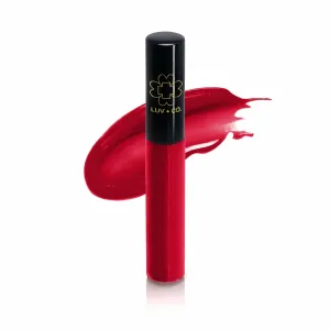 Lip Gloss 7ml 90% Organic Moisturizing Lip gloss Non Sticky Shiny Natural Colorants For Light Glossy Coverage Gluten Free Paraben Free | Classic Red | Divine