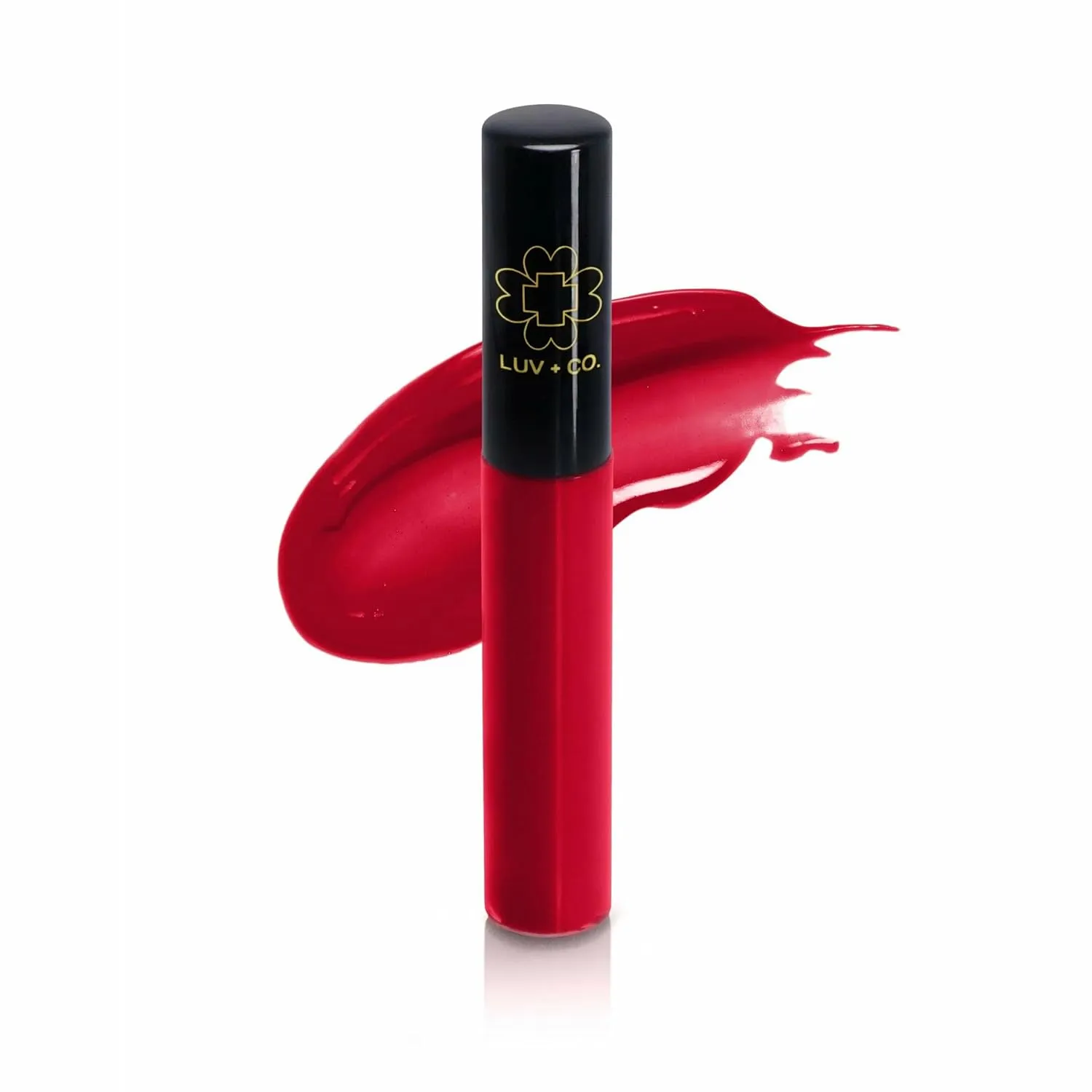 Lip Gloss 7ml 90% Organic Moisturizing Lip gloss Non Sticky Shiny Natural Colorants For Light Glossy Coverage Gluten Free Paraben Free | Classic Red | Divine