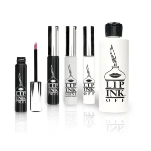 Lip Ink Specialty Prepacked 100% Smearproof Vegan Liquid Lip Kit - Oranges
