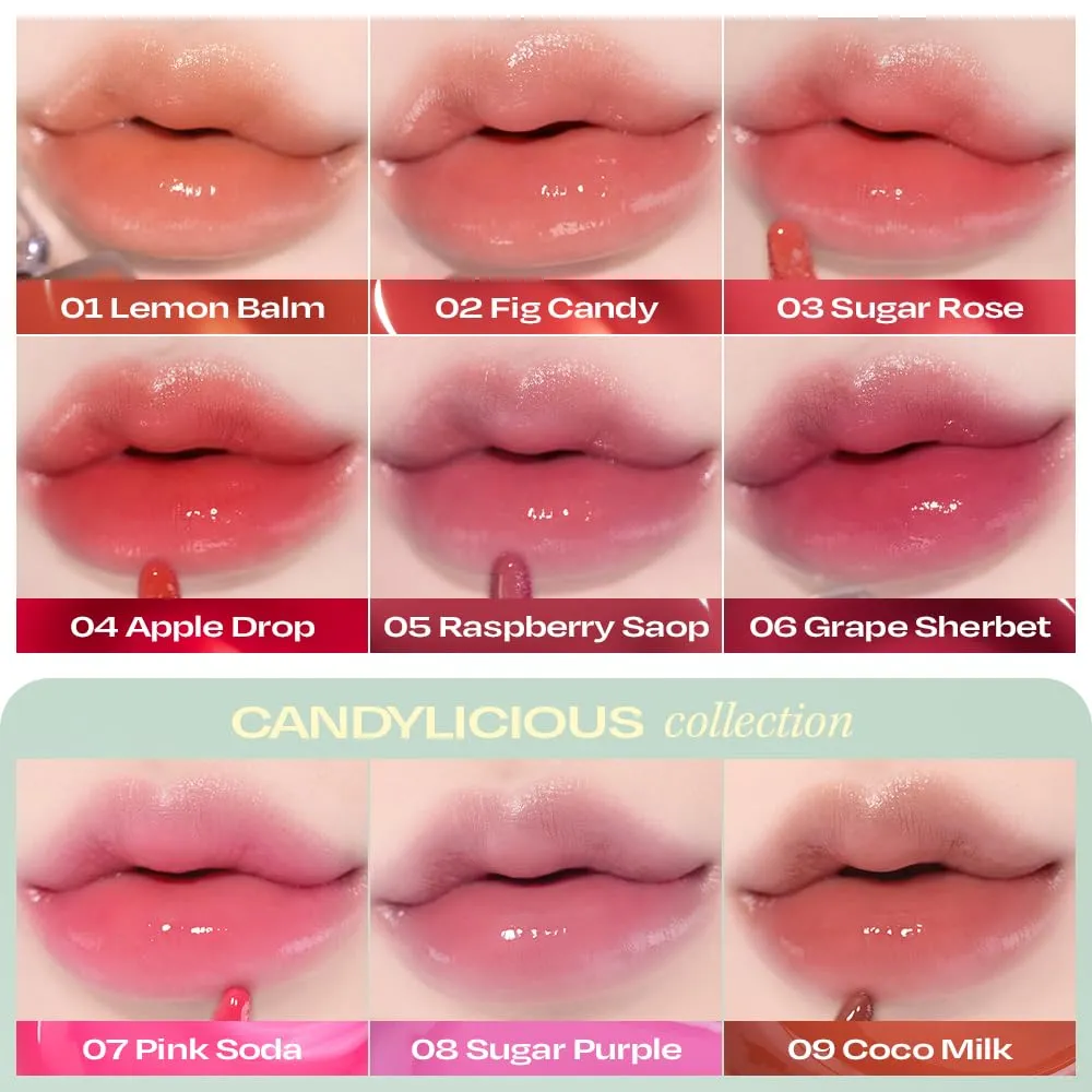 Lip Potion Aqua Glow No.9 Coco Milk | Hydrating, Non-Sticky Gloss with Sheer Radiance | 0.3 Oz