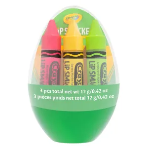 Lip Smacker Crayola Easter Egg Lip Balm Trio