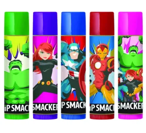 Lip Smacker Marvel Avengers Storybook Collection, Set of 5 Flavored Lip Balms