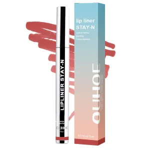 Lip Stain Peel off Wine Red, Lip Stain Peel off Long Lasting, Waterproof & Transfer-Proof Natural Matte Finish Peel off Makeup, Infused with Vitamin E & Hyaluronic Acid (Wine Red)