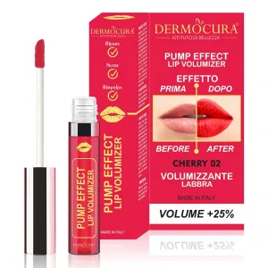 Lip Volumizer Chili Lip Plumper 5 Times More Powerful Transparent Plumping Lip Gloss Immediate and Long-Lasting Plumping Effect MADE IN ITALY