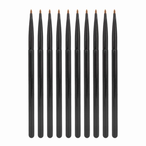 Lip Brush, Retractable Lipstick Applicator, Dual End Makeup Brush for Precise Lip Liner and Lipstick Application, Soft and Ergonomic Design, 10 Pieces Set
