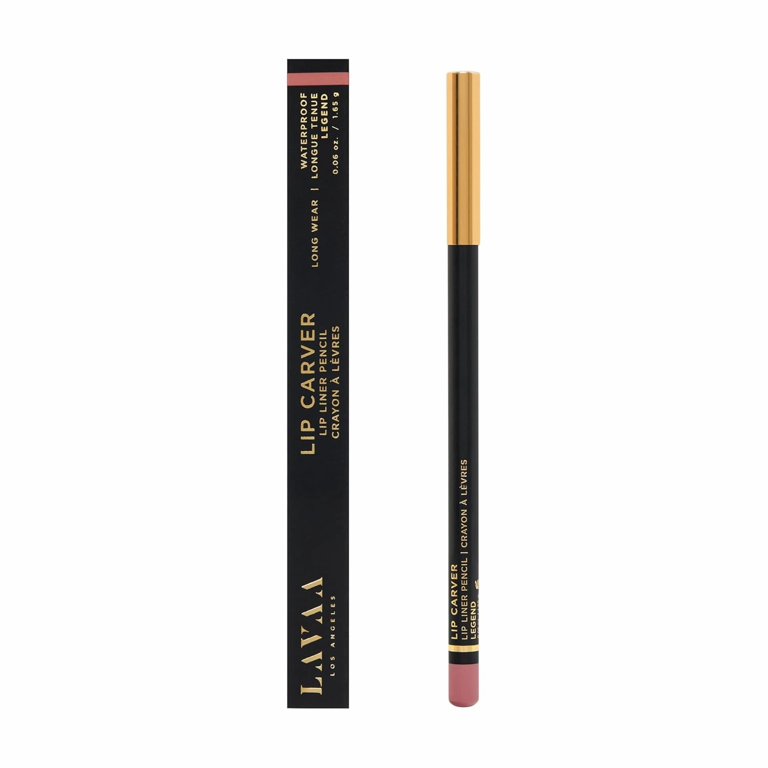 LIP CARVER Lip Liner Pencil Creamy Long Lasting Wooden Lip Pencil | Waterproof Lip Liner | Legend