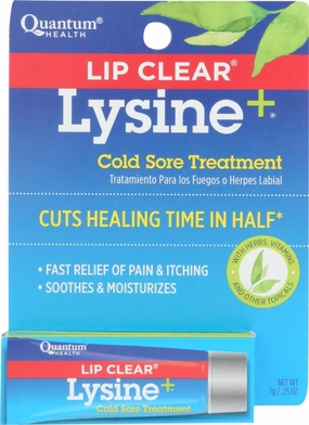 Lip Clear Lysine  Cold Sore Treatment 0.25 OZ - Buy Packs and SAVE (Pack of 3)