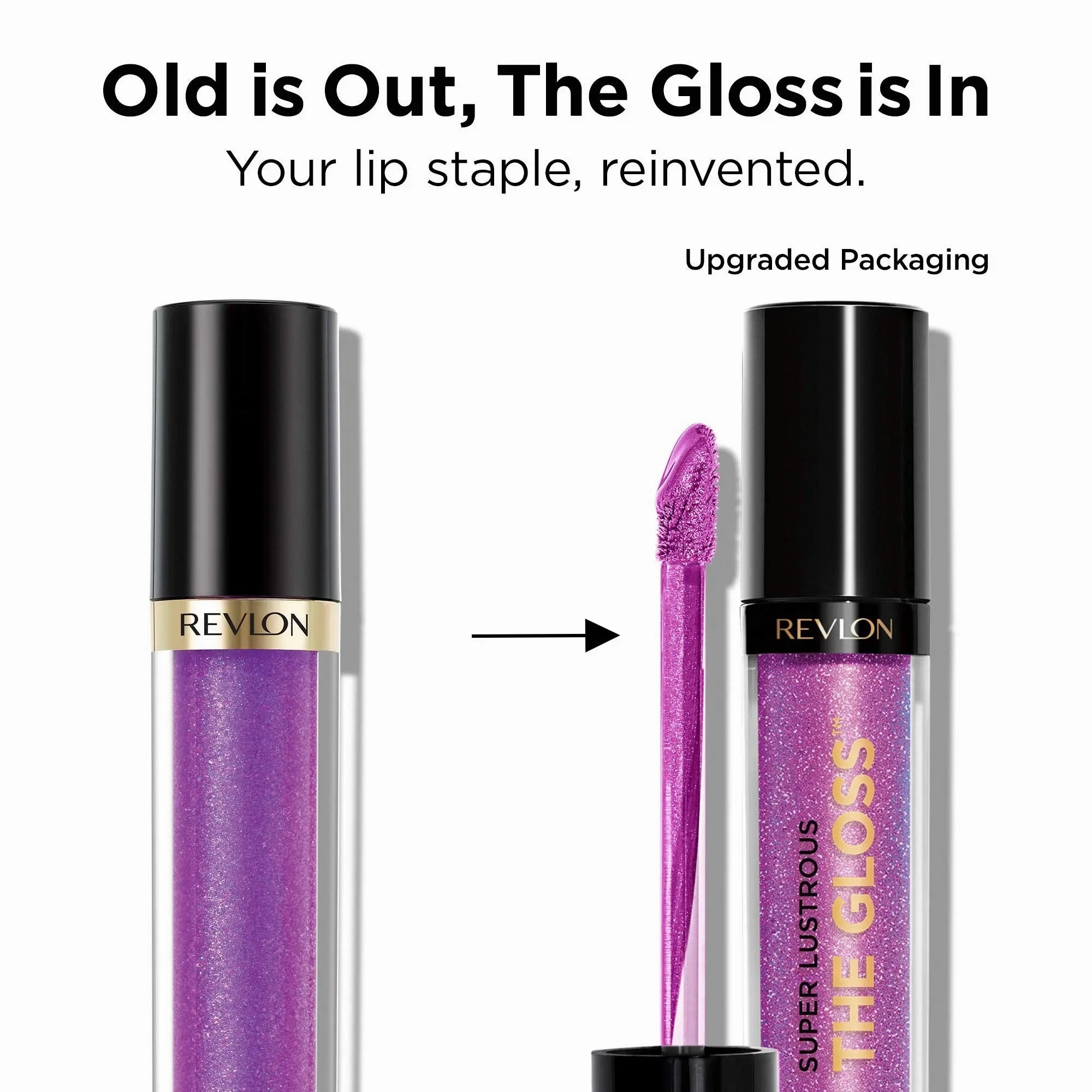 Lip Gloss by Revlon, Super Lustrous The Gloss, Non-Sticky, High Shine Finish, 260 Rosy Future