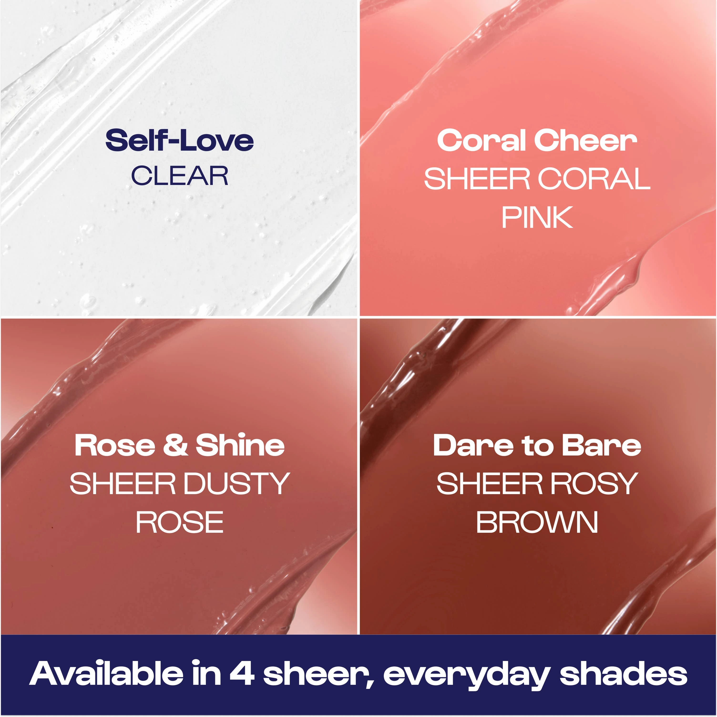 Lip Goals Glossy Lip Balm in sheer Coral Cheer / Gifts / SPA