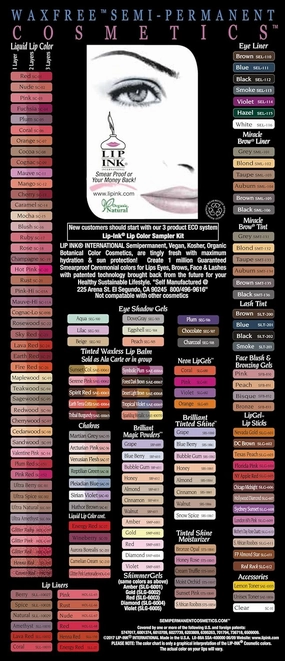 Lip Ink Earth Red Liquid Lipstick 100% Smearproof Long-Lasting Waterproof Vegan Wax-Free Organic Kosher Natural Botanical 247 Confidence cosmetics USA Self Manufactured Factory Direct Since 1995