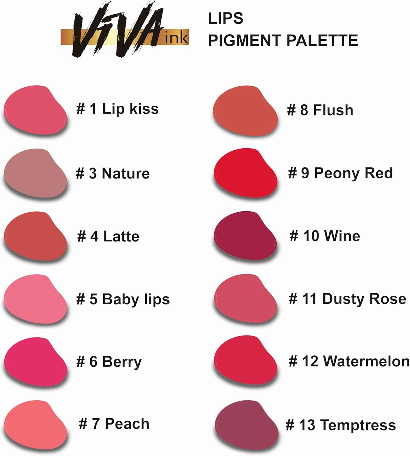 Lip Pigment – Berry – Permanent Lip Makeup – Microblading Ink for Durable and Colorful Lips – Long Lasting Color Lip Cosmetics (0.2 oz)