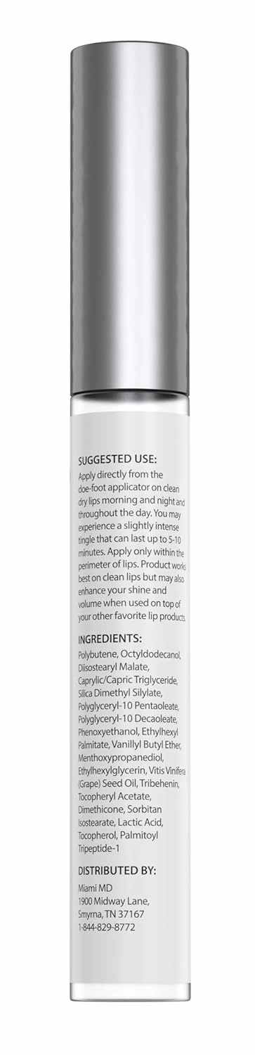 Lip Plumper (3ml) Premium Lip Gloss for Women -Hydrating and Nourishing with Collagen and Vitamin E - Gloss Plumper