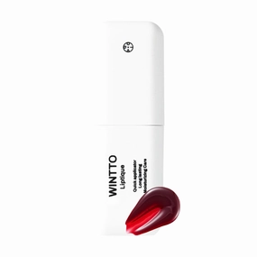 Liptique Korean Lip Stain Peel Off - 24 Hour Long Lasting Lip Tattoo, Waterproof & Transfer Proof, Nourishing & Hydrating Lip Tint for Women, Instant Plumping Lip Tints Peel Off (006 WINTTO)