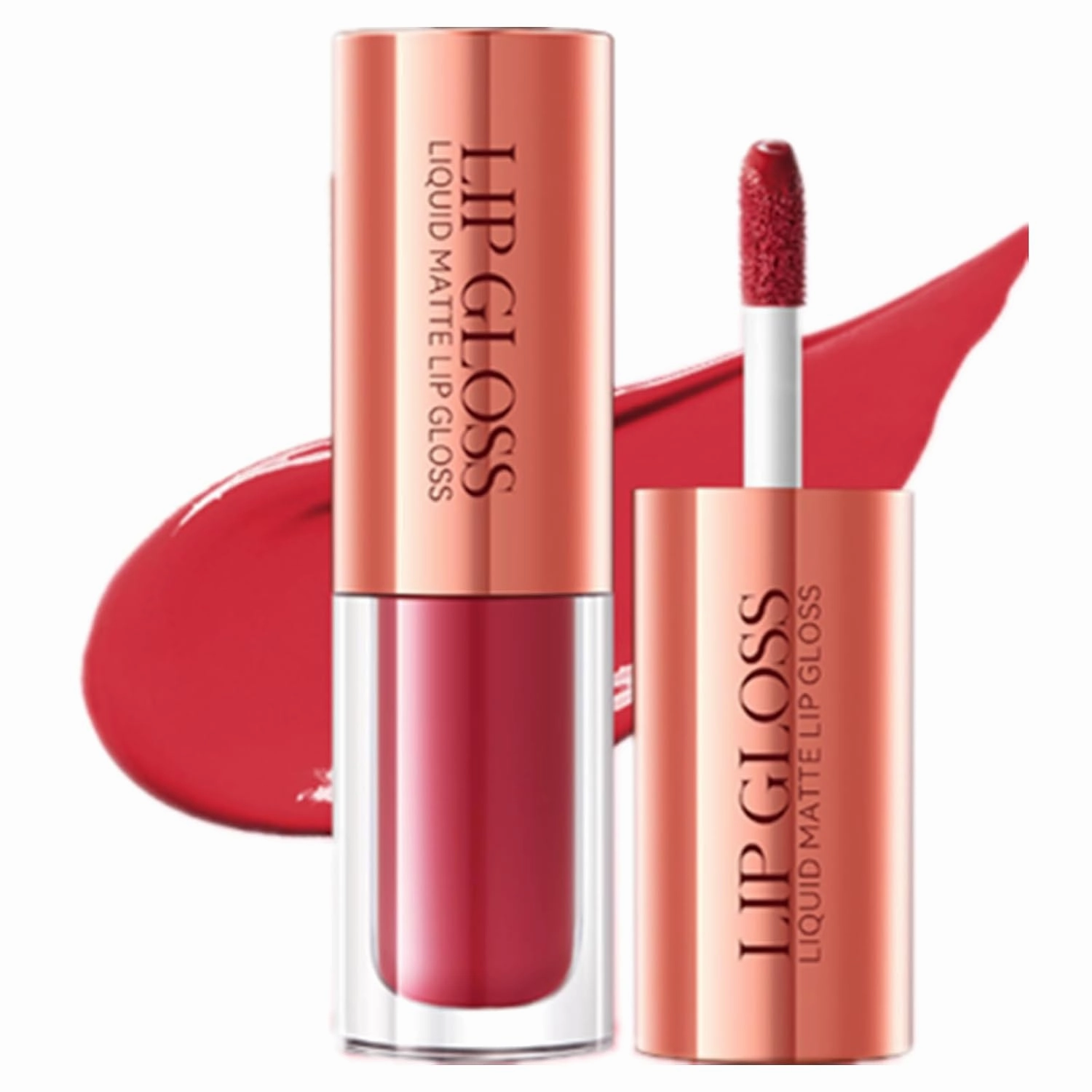 Liquid Matte, Lip Gloss, Waterproof Transfer-Proof Long-Lasting Hold, 12 Shades, 2g (02# Steam Wild Plum)