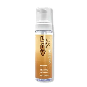 lit foam! Light sun kissed tan. Transparent and no color transfer foam with Vitamin C and E. Perfect for a natural and flawless looking tan.