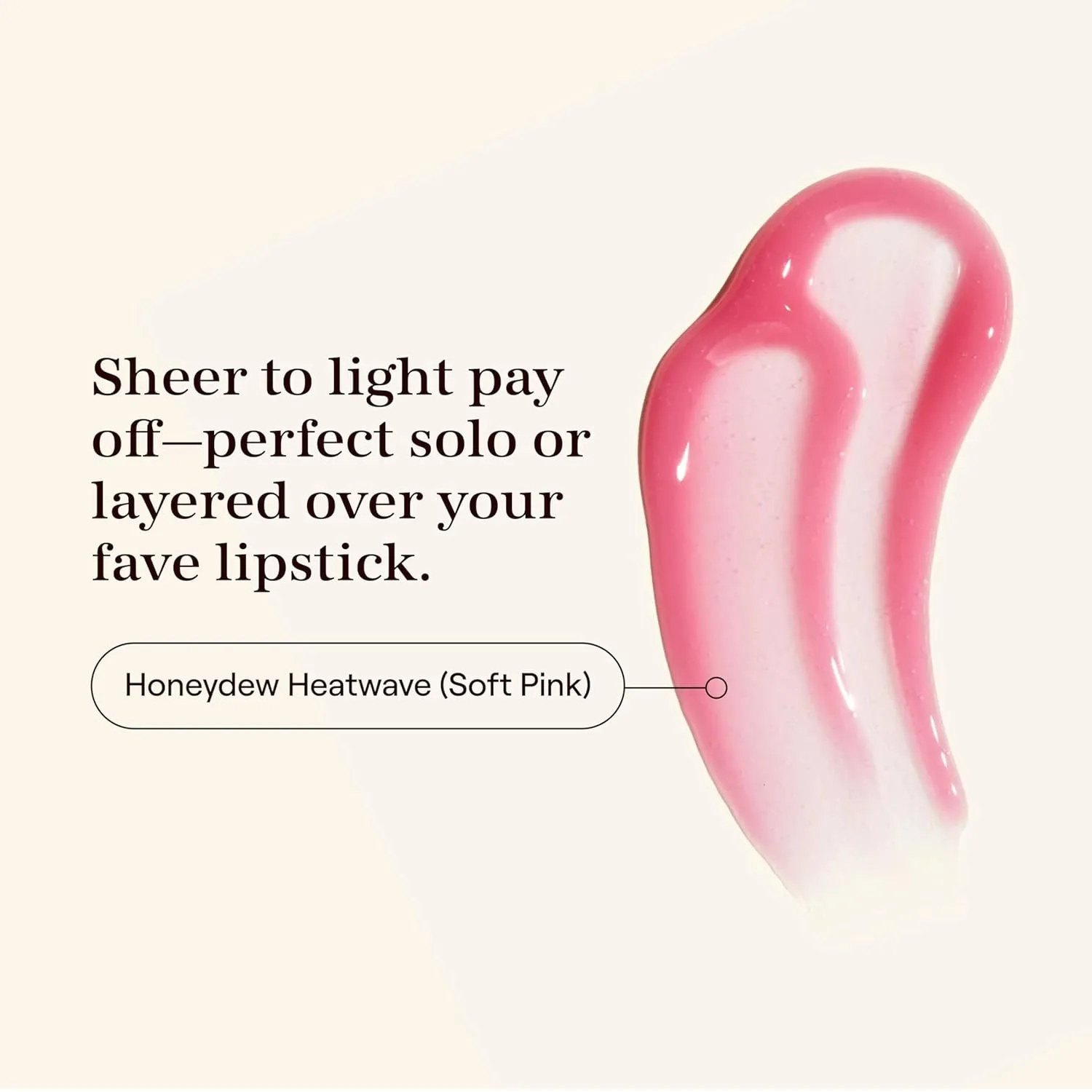 Live Tinted Softgloss Juicy Lip Gloss For Women – Hydrating Non-Sticky Lip Gloss with Hyaluronic Acid, Coconut Oil & Shea Butter – Sheer, Juicy Shine – Honeydew Heatwave .88 Oz