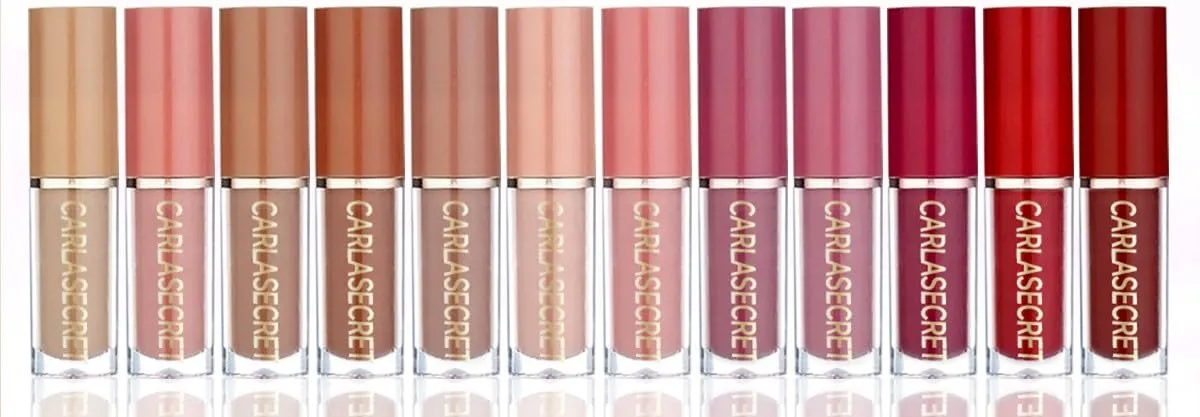 Long-Lasting Lip Color Set - Transfer-Proof, Matte, Quick-Dry & Waterproof Lip Gloss (12 Piece)