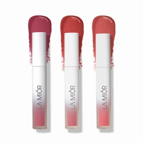 Long-Lasting Juicy Glossy Finish Lip Stain|Pack Of 3| Transfer-Proof, Gel-To-Oil, Plumping, Hydrating|Shade: Fresh Summer