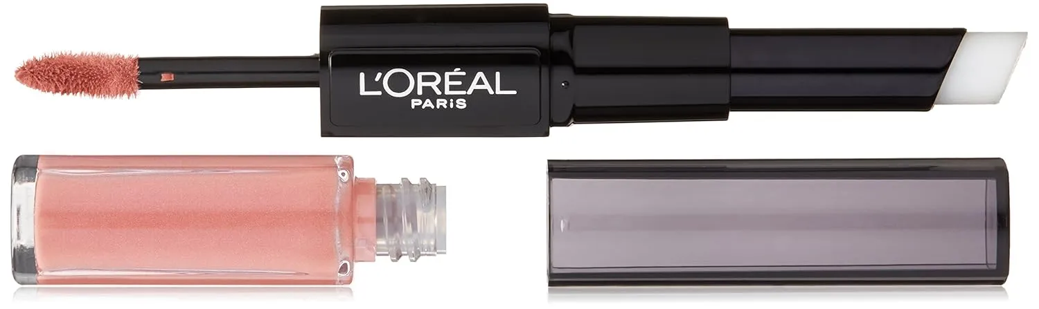 L'Oréal Paris Infallible Pro Last 2 Step Lipstick, Permanent Blush, 1 fl. oz.
