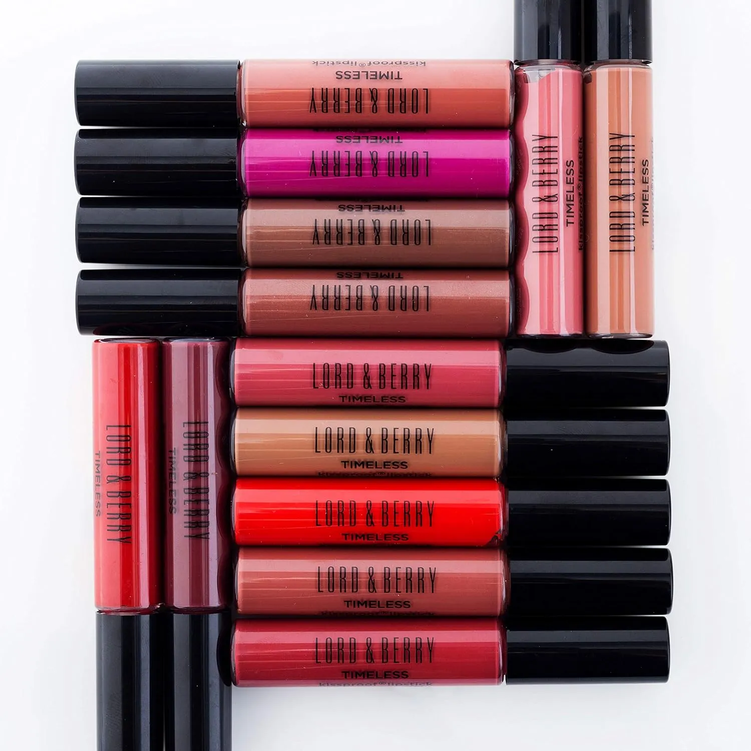 Lord & Berry Timeless Kissproof Semi Matte Liquid Lipsticks Ultra Light & Thin Coverage For Smooth & Nourished Lips Long Lasting Lipstick For Women, Vegan & Cruelty Free Makeup