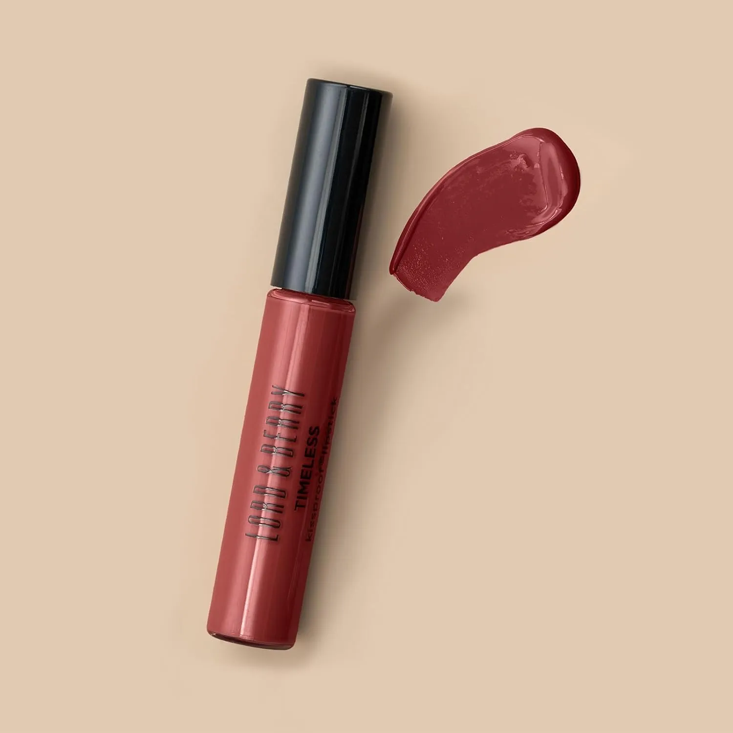 Lord & Berry Timeless Kissproof Semi Matte Liquid Lipsticks Ultra Light & Thin Coverage For Smooth & Nourished Lips Long Lasting Lipstick For Women, Vegan & Cruelty Free Makeup