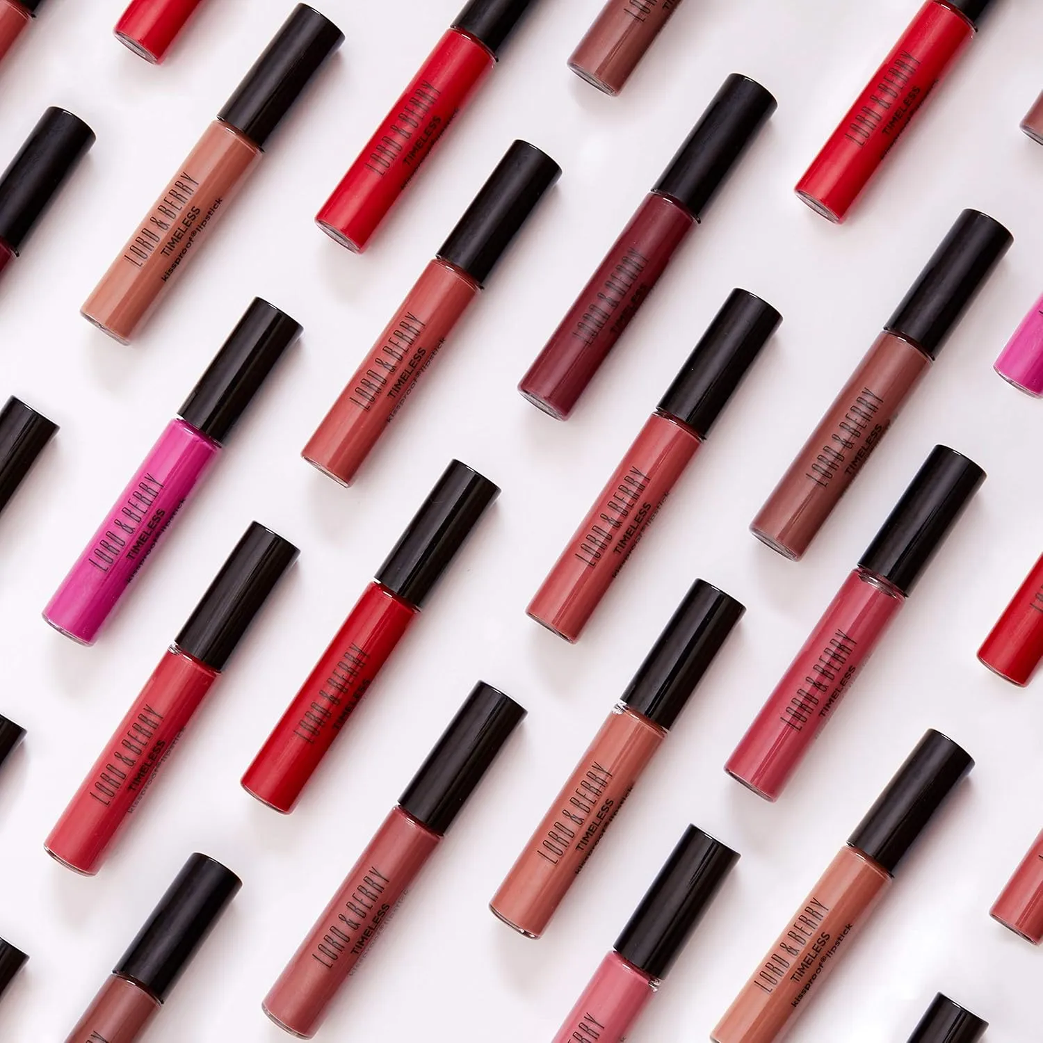 Lord & Berry Timeless Kissproof Semi Matte Liquid Lipsticks Ultra Light & Thin Coverage For Smooth & Nourished Lips Long Lasting Lipstick For Women, Vegan & Cruelty Free Makeup