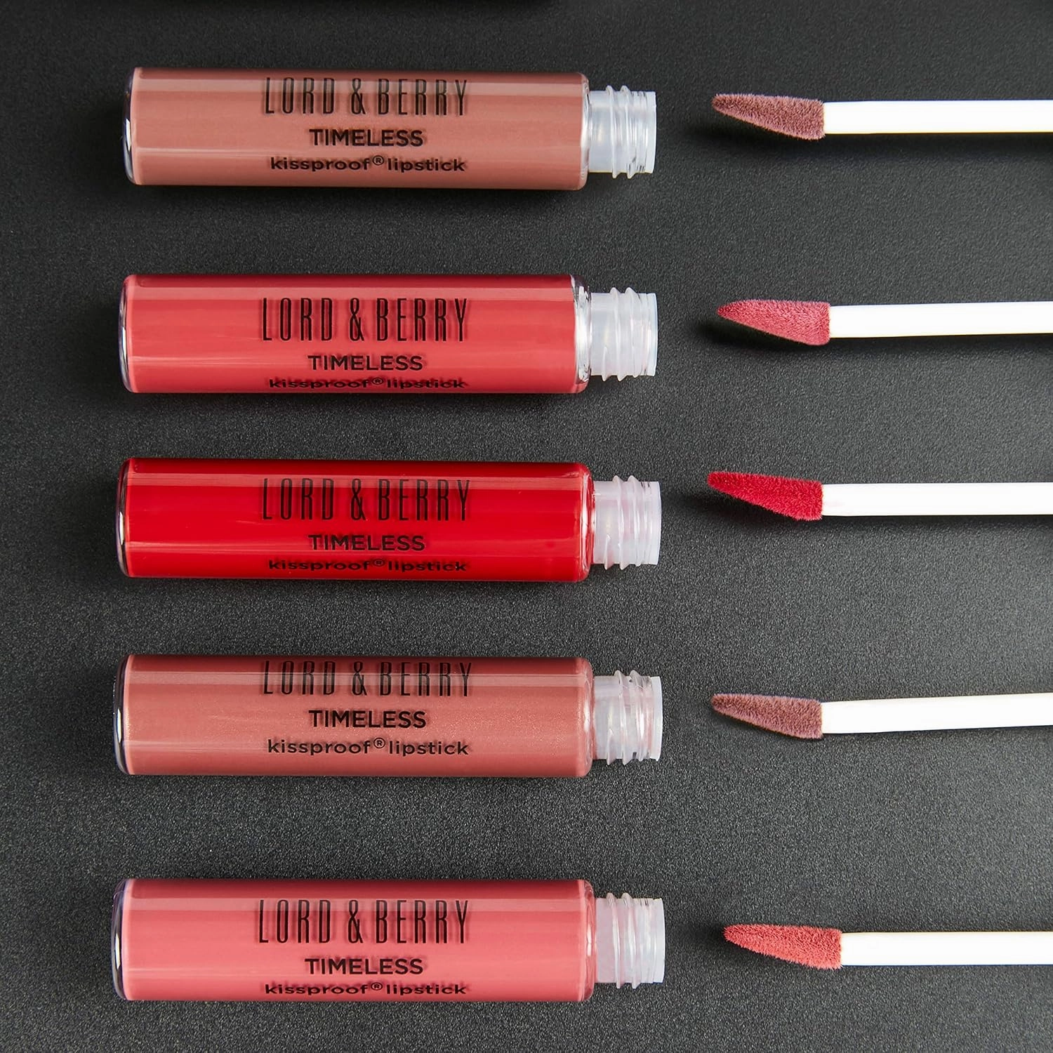 Lord & Berry Timeless Kissproof Semi Matte Liquid Lipsticks Ultra Light & Thin Coverage For Smooth & Nourished Lips Long Lasting Lipstick For Women, Vegan & Cruelty Free Makeup
