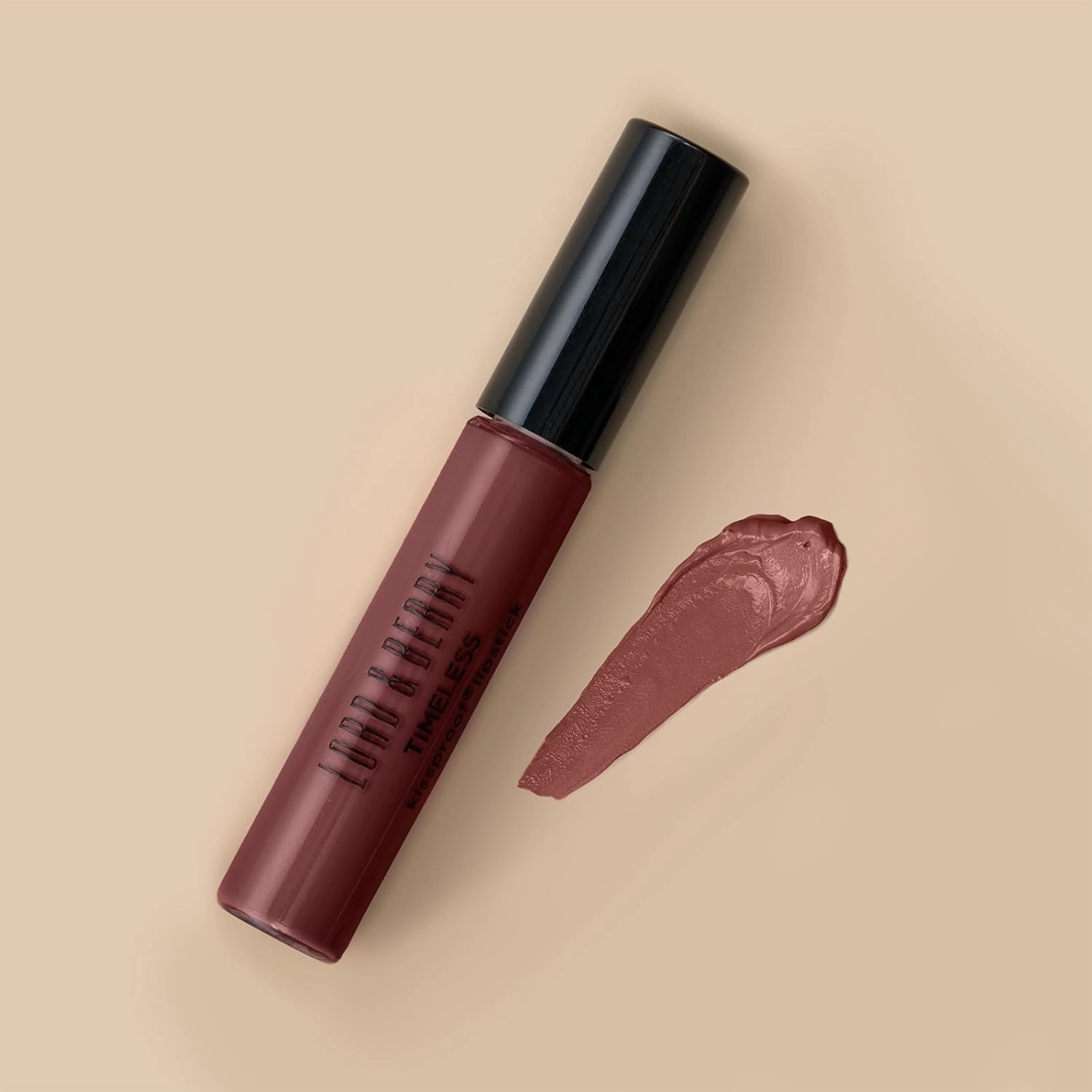 Lord & Berry Timeless Kissproof Semi Matte Liquid Lipsticks Ultra Light & Thin Coverage For Smooth & Nourished Lips Long Lasting Lipstick For Women, Vegan & Cruelty Free Makeup