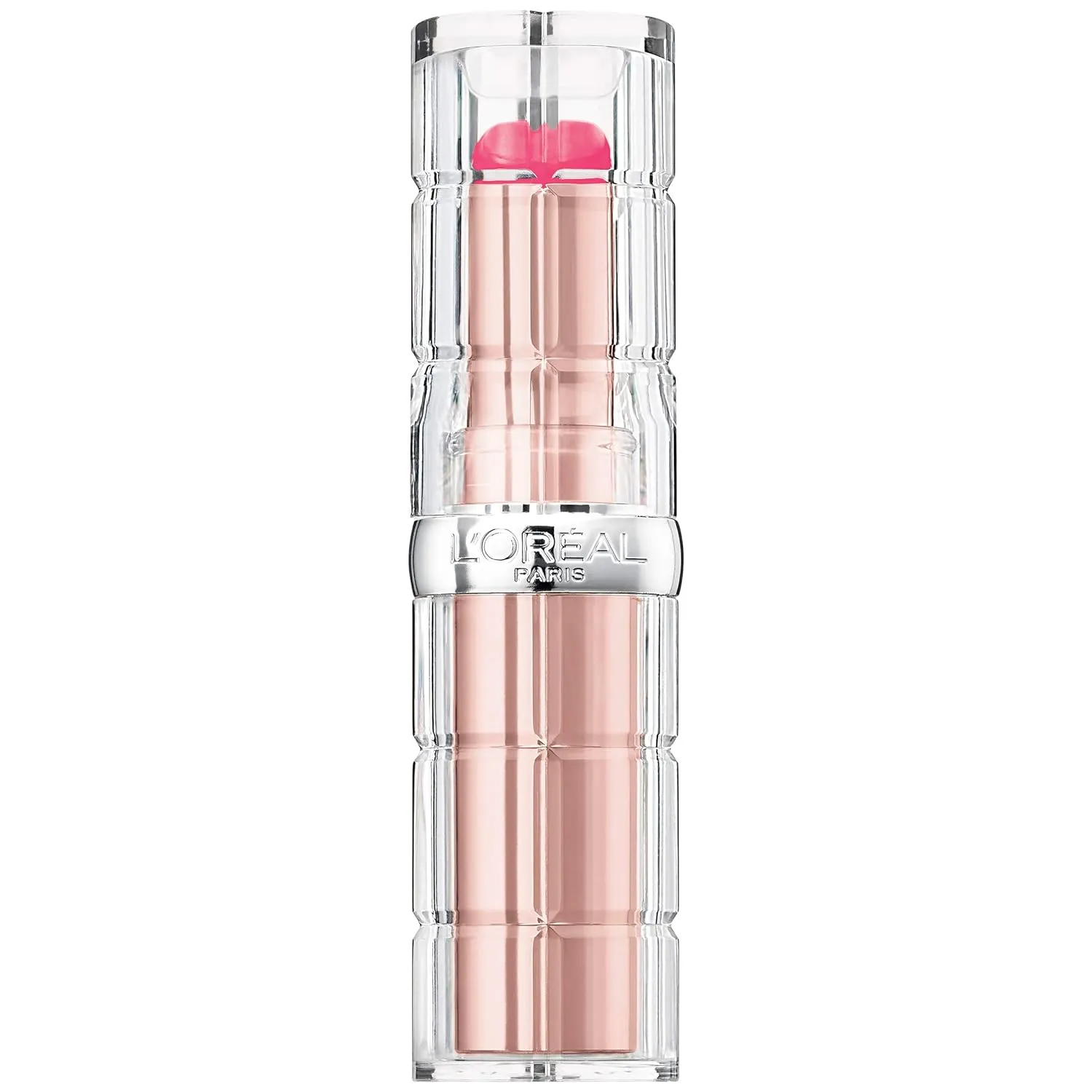 L'Oreal Paris Makeup Colour Riche Plump and Shine Lipstick, for Glossy, Radiant, Visibly Fuller Lips with an All-Day Moisturized Feel, Pitaya Plump, 0.1 oz.