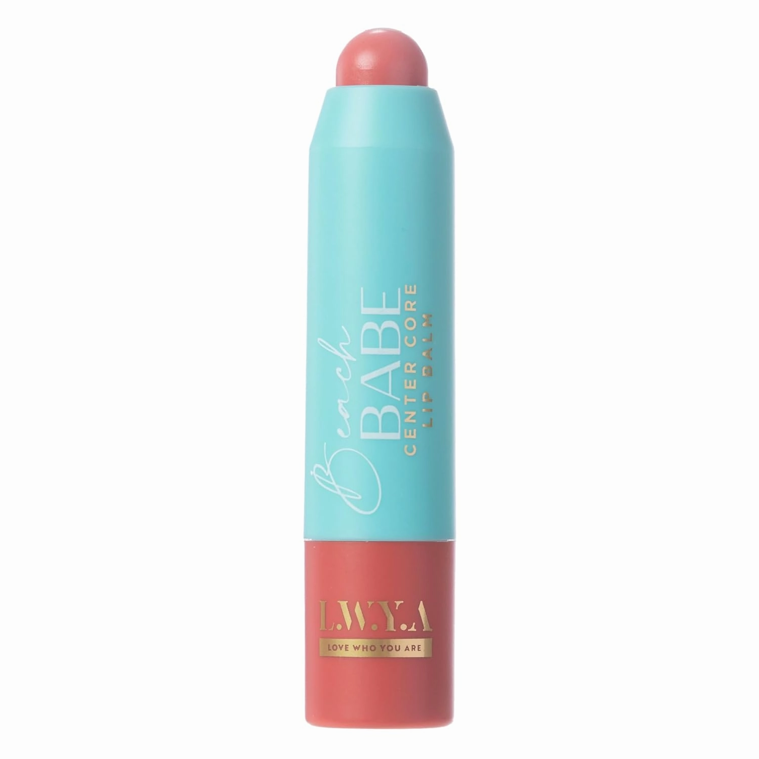 LOVE WHO YOU ARE Beach Babe Center Core Lip Balm Maui Mauve