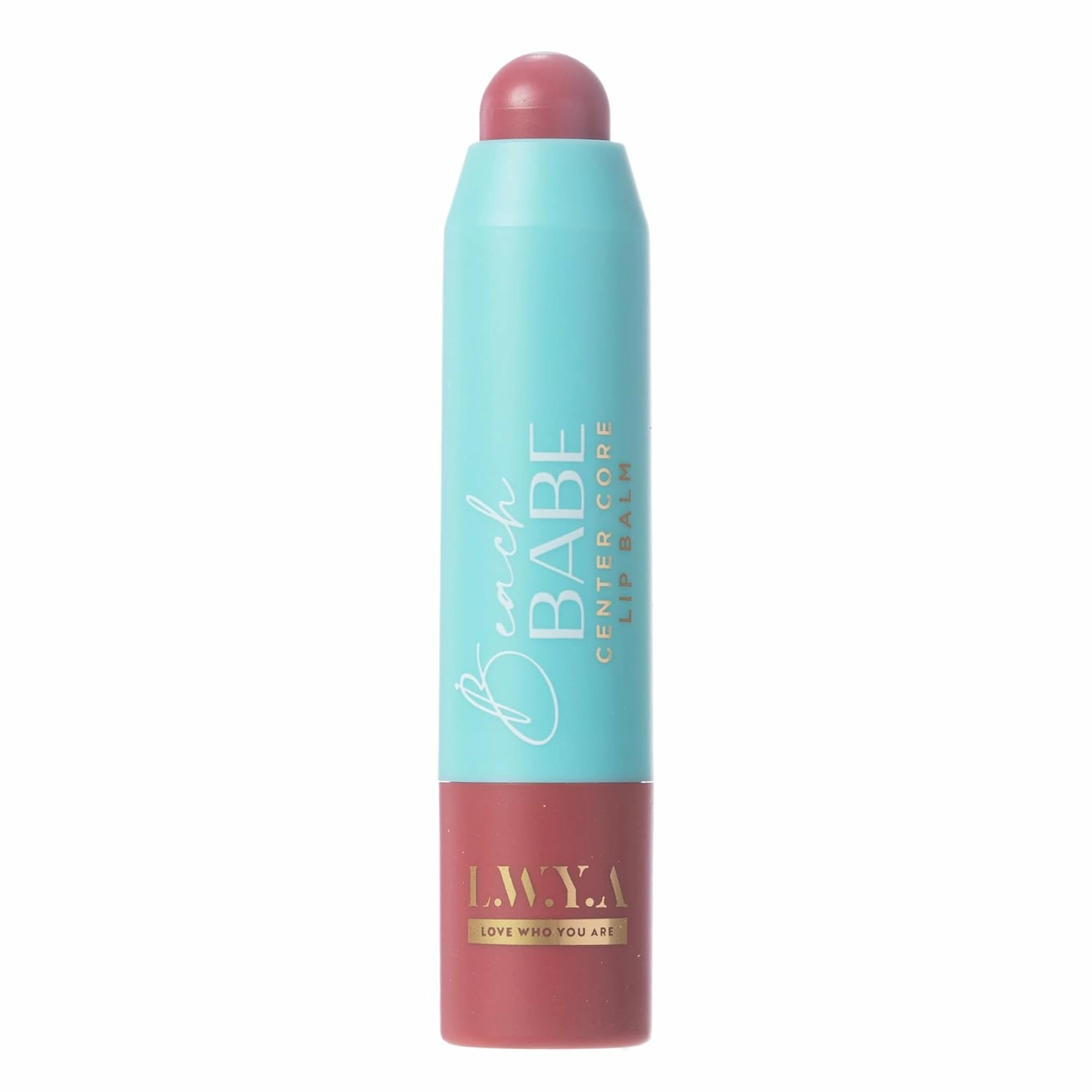 LOVE WHO YOU ARE Beach Babe Center Core Lip Balm Maui Mauve