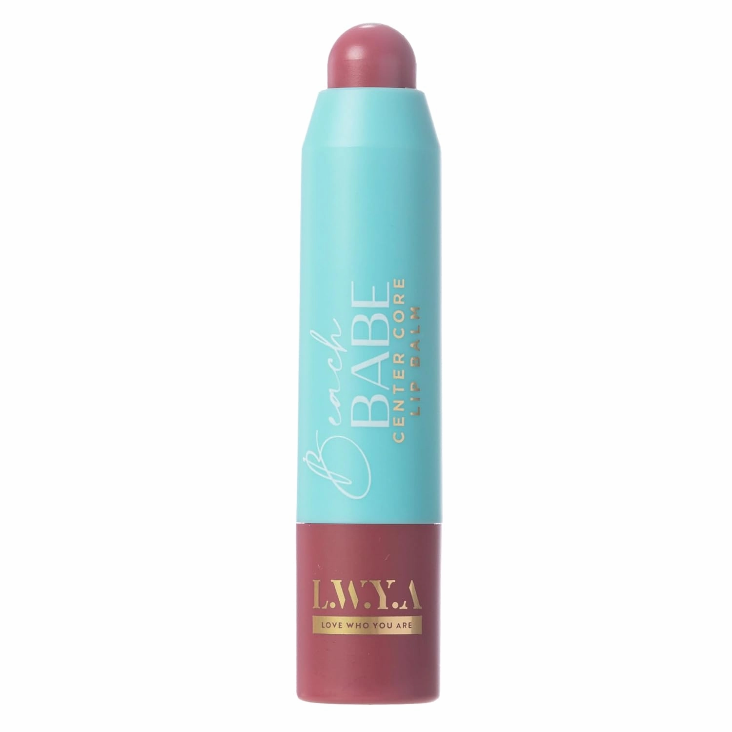 LOVE WHO YOU ARE Beach Babe Center Core Lip Balm Rosey Reef