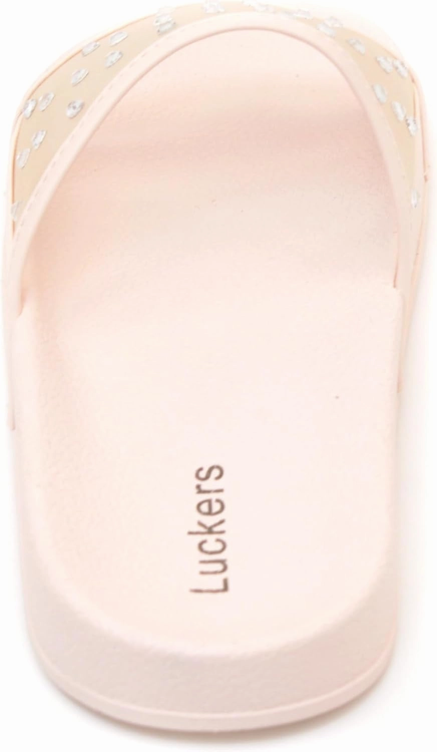 Luckers Women's Crystal-Embellished Mesh Slip-On Sandals