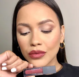 Luminous Liquid Lipstick Empower Makeup Clear Lip Gloss Long Lasting Shades Pink Undertones & High Comfort Lipstick for Longwear